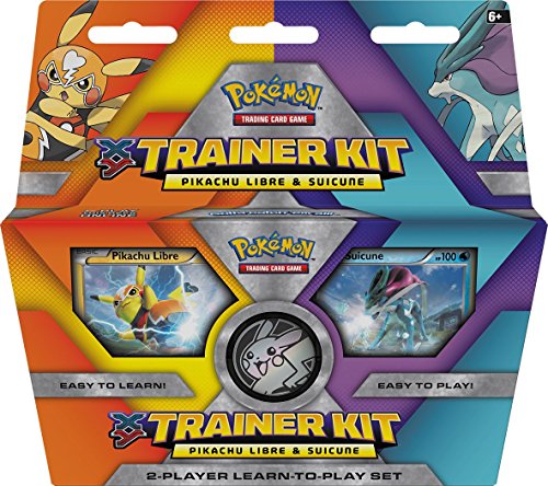 Pokemon TCG XY Trainer Kit-Pikachu Libre and Suicune 2-Player Learn-to-play Set Discontinued by manufacturer