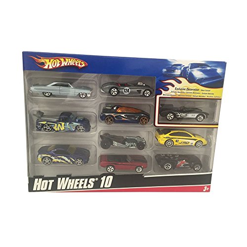 Hot Wheels Exclusive Decoration 164 Scale 10 Car Gift Pack In Original Box