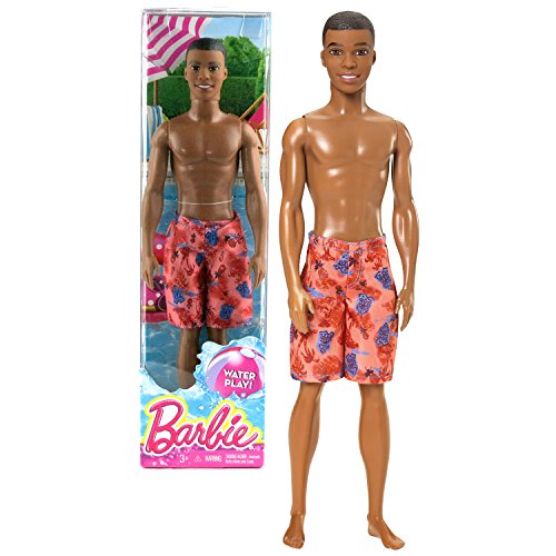 Mattel Year 2014 Barbie Water Play Series 12 Inch Doll - STEVEN CFF17 with Red Color Swim Trunk