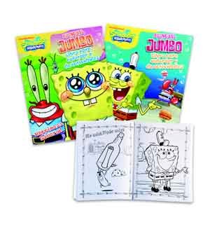 Spongebob Coloring Book 96 PgsBilingual 2 PiecePack - 53182