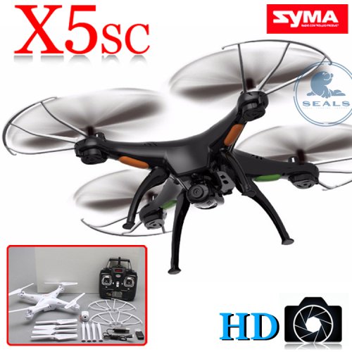 SYMA X5SC RC Drone with HD Camera x5c Upgrade VersionHeadless Mode One Key Return