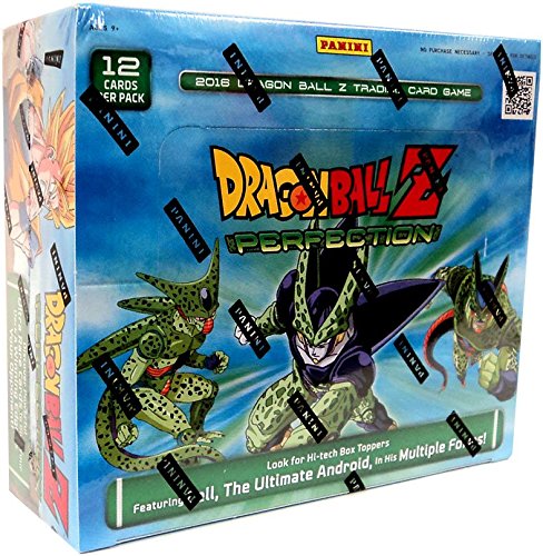 DBZ Dragonball Z Perfection Booster Box TCG 2016 Trading Card Game - 24 packs  12 cards