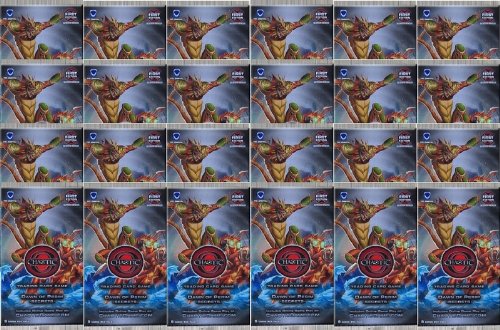 Chaotic DAWN OF PERIM SECRETS Trading Card Game Booster - 24 PACK LOT 9 CardsPack