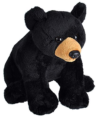 national geographic black bear plush