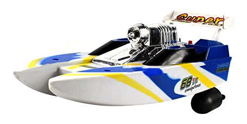 Velocity Toys Ultimate Water Champion Electric RC Speed Boat RTR Ready To Run Dual Motor Propulsion System Perfect for Any Sailor