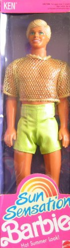 Barbie Sun Sensation KEN Doll - Hot Summer Look 1991