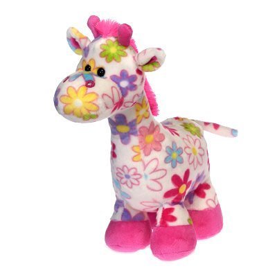 PICK ME - Colorful 12 GIRAFFE PLUSH  Floral FLOWER DESIGN  Retro  HIPPIE  60S GIRLS Stuffed Animal  TWEENS  Stocking Stuffer  TOY by Unknown parallel import goods