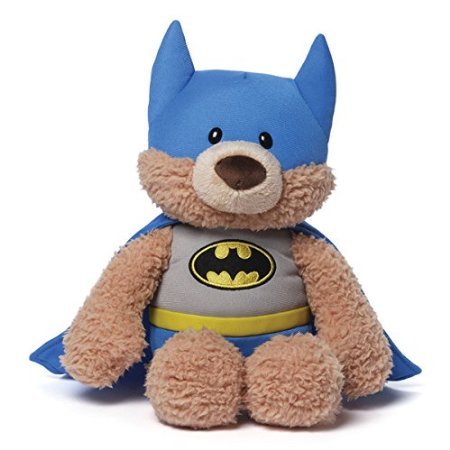 12 Soft and Silky Plush Malone the Bear Batman Childrens Stuffed Animal Toy