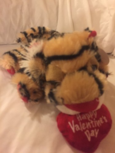 9 inch long big eyed tiger Valentine toy